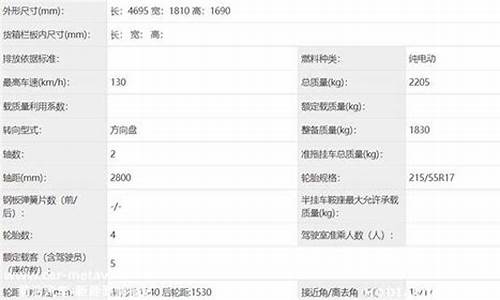 比亚迪e6参数表_比亚迪e6报价配置表